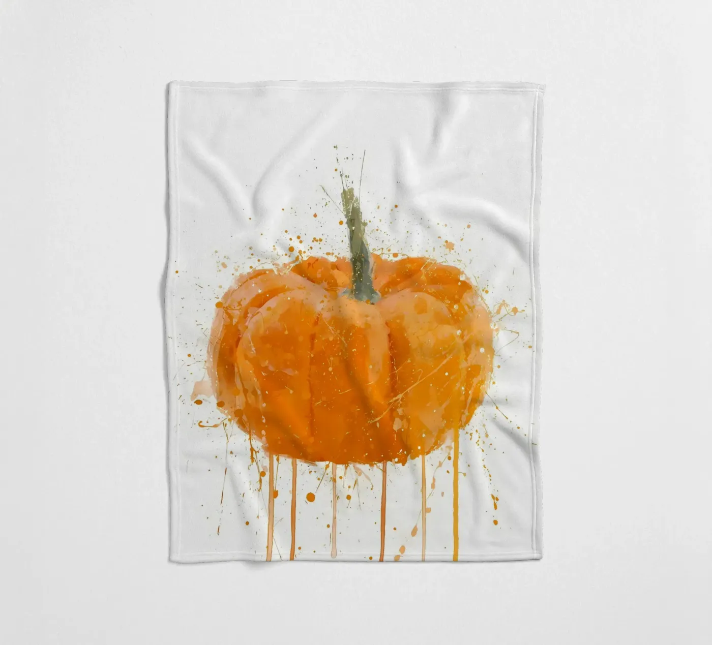 Pumpkin Fleecedecke von Mimi
