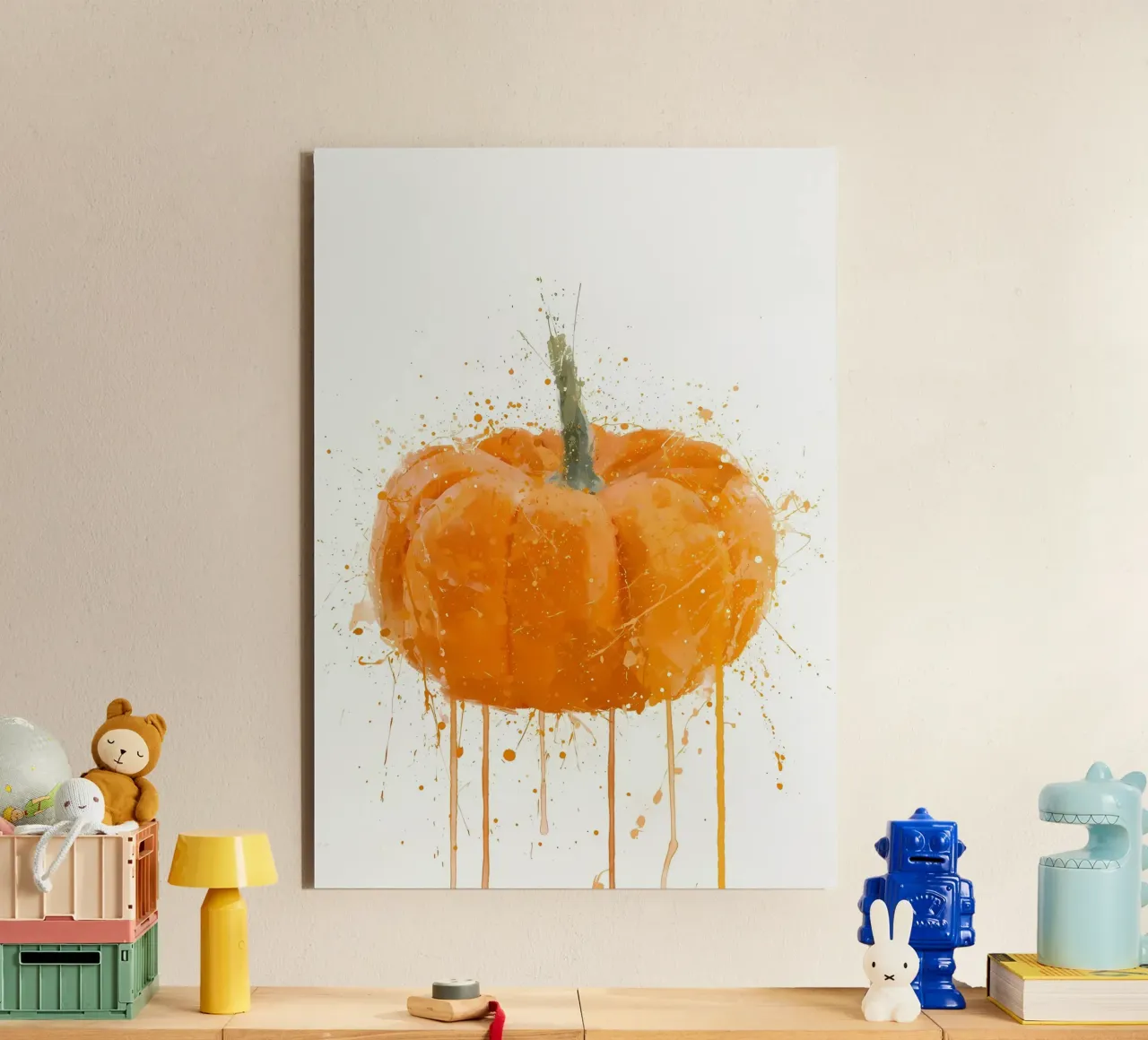 Pumpkin forex plate by Mimi