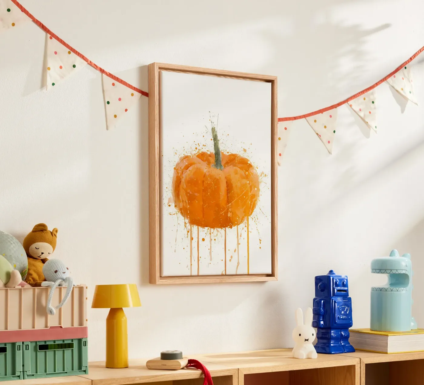 Pumpkin canvas by Mimi