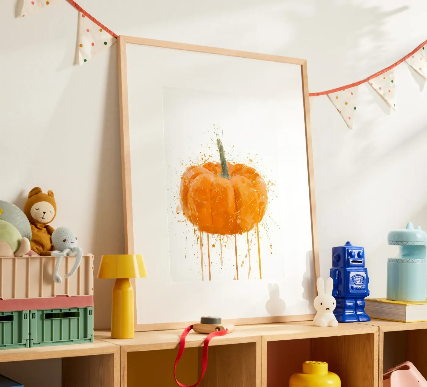 Pumpkin poster by Mimi