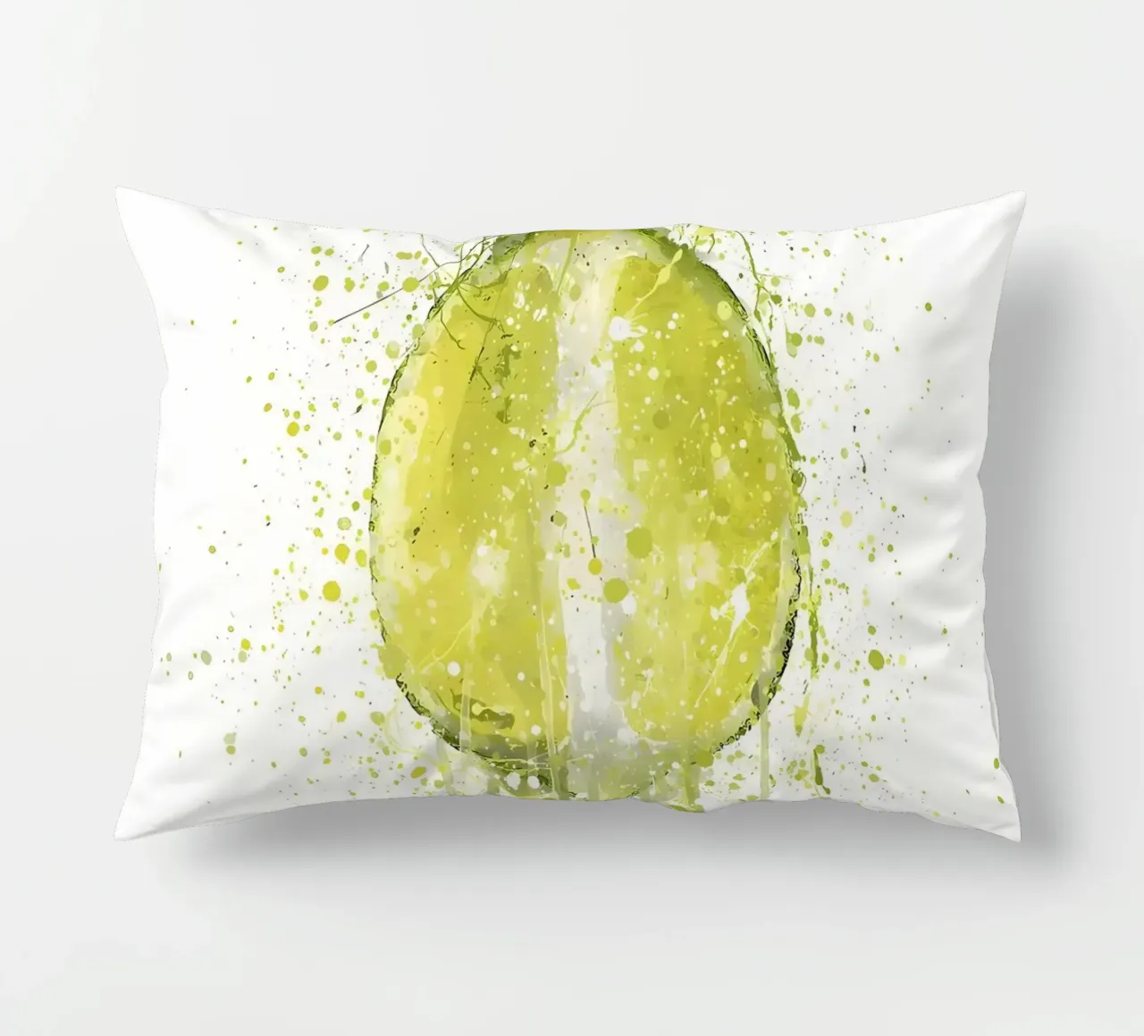 Acquerello di frutta al lime cuscino da Mimi