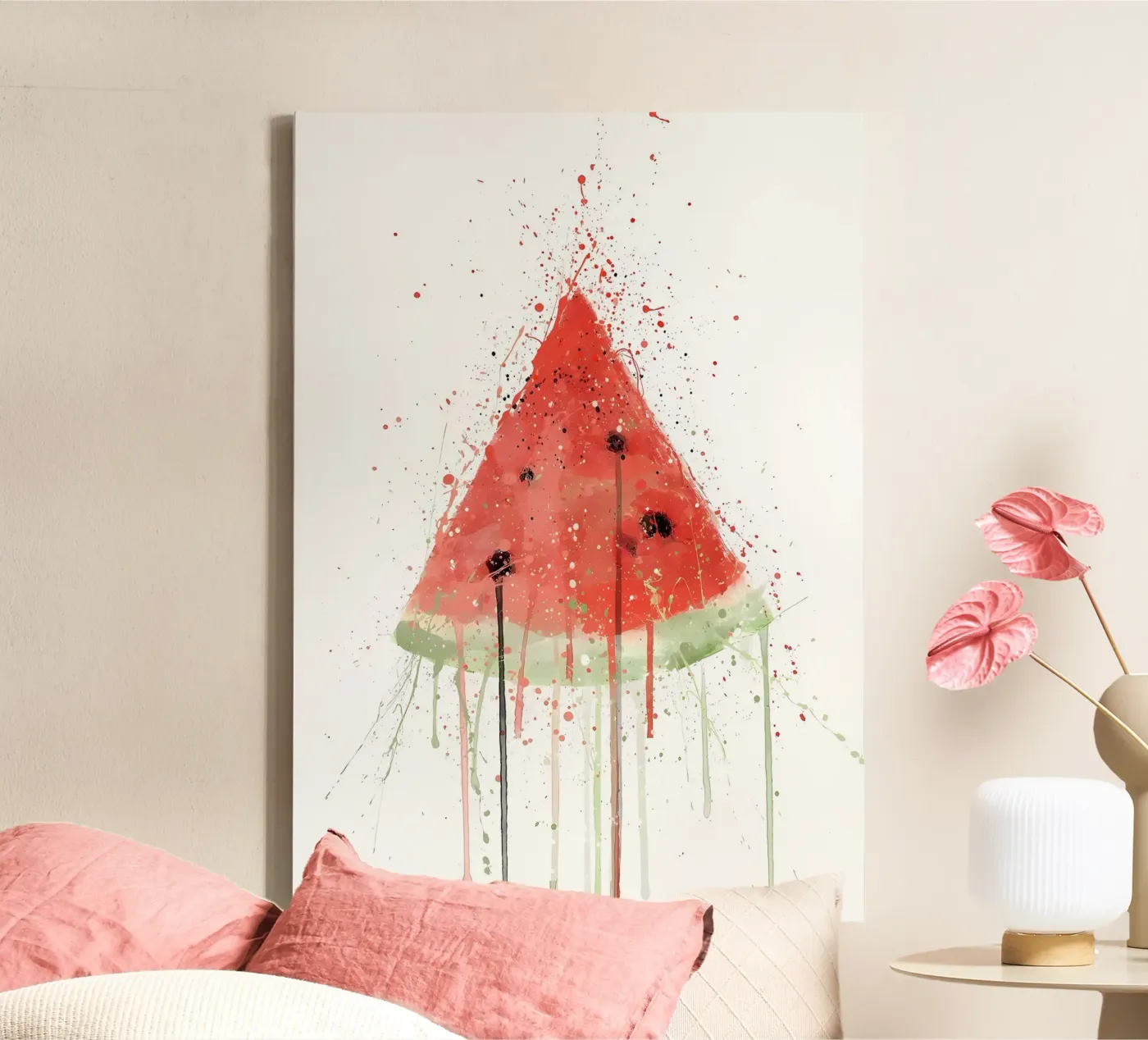 Melon d'eau toile de Mimi