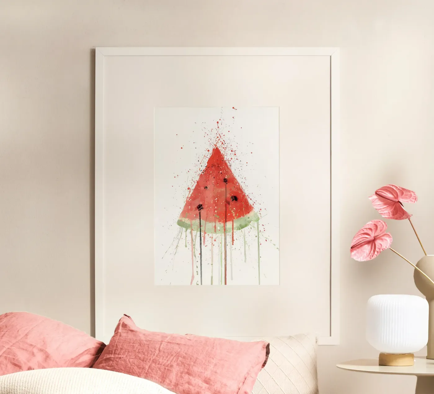 Watermelon Fruit poster by Mimi