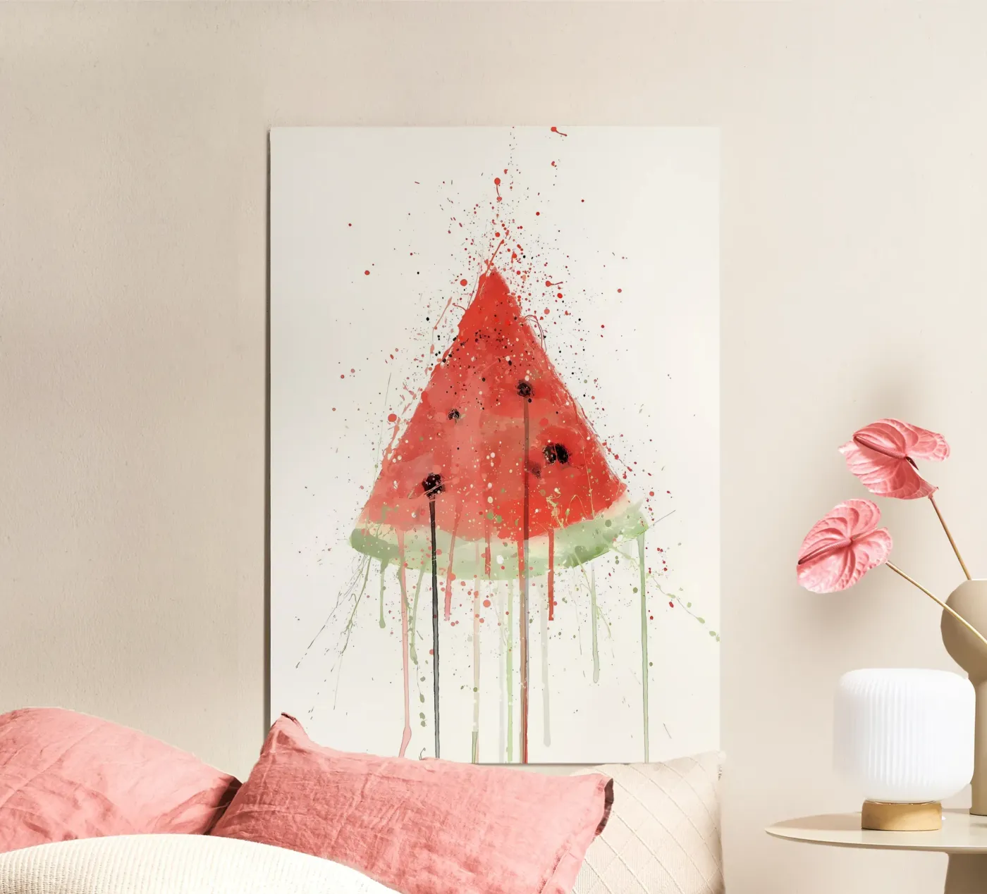Watermelon Fruit poster by Mimi