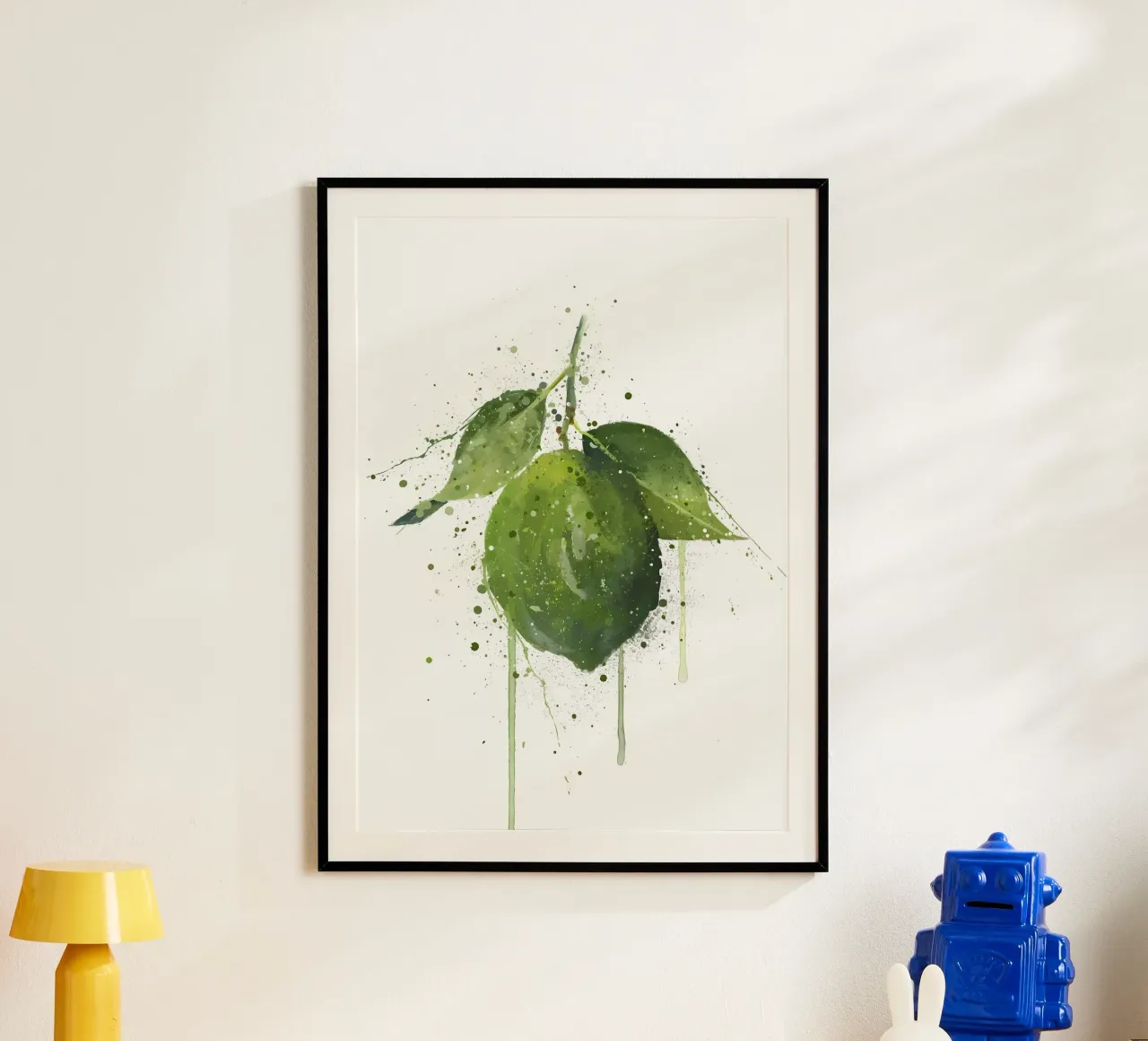 Frutto intero di lime carta hahnemühle da Mimi