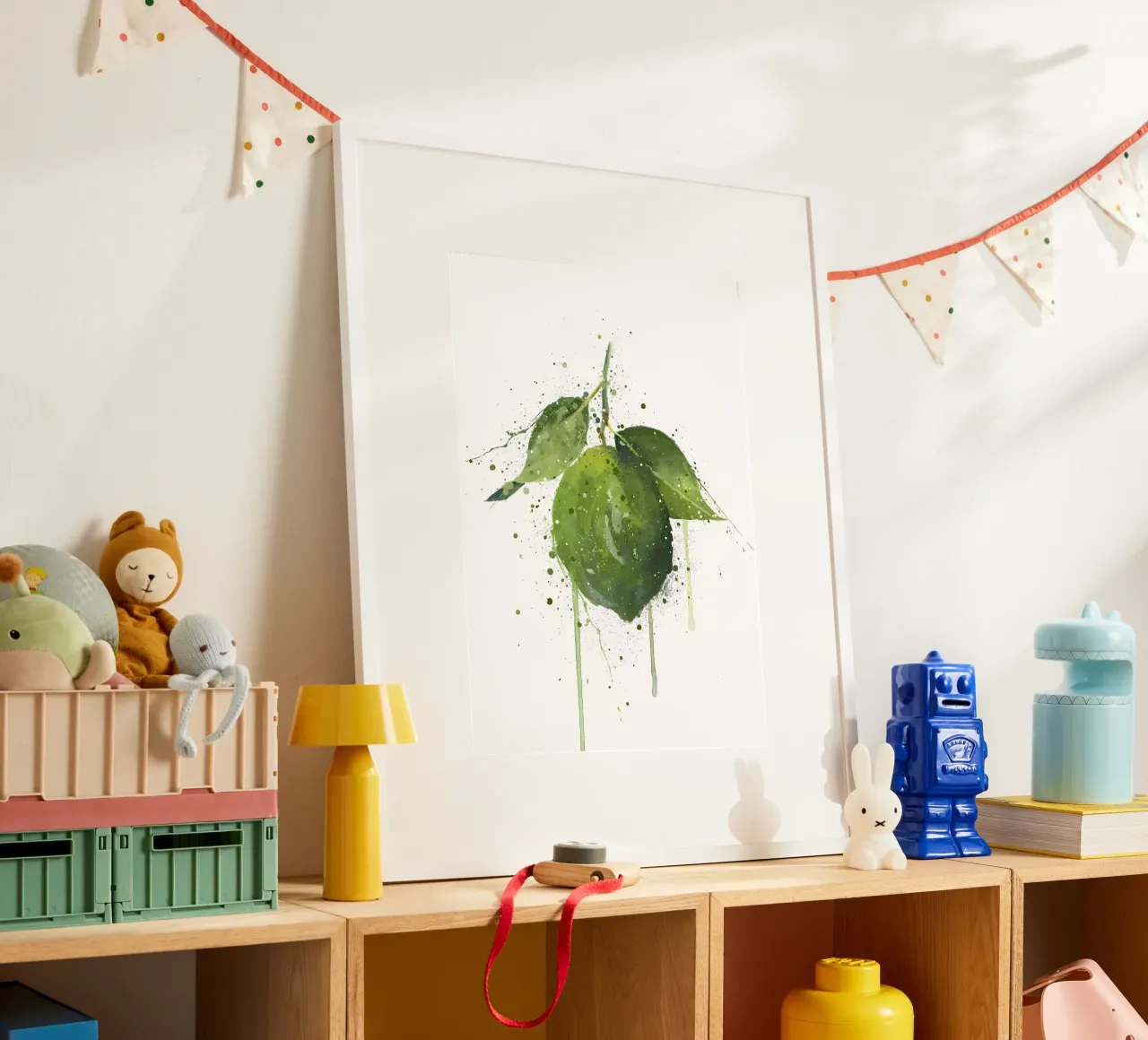 Frutto intero di lime carta hahnemühle da Mimi