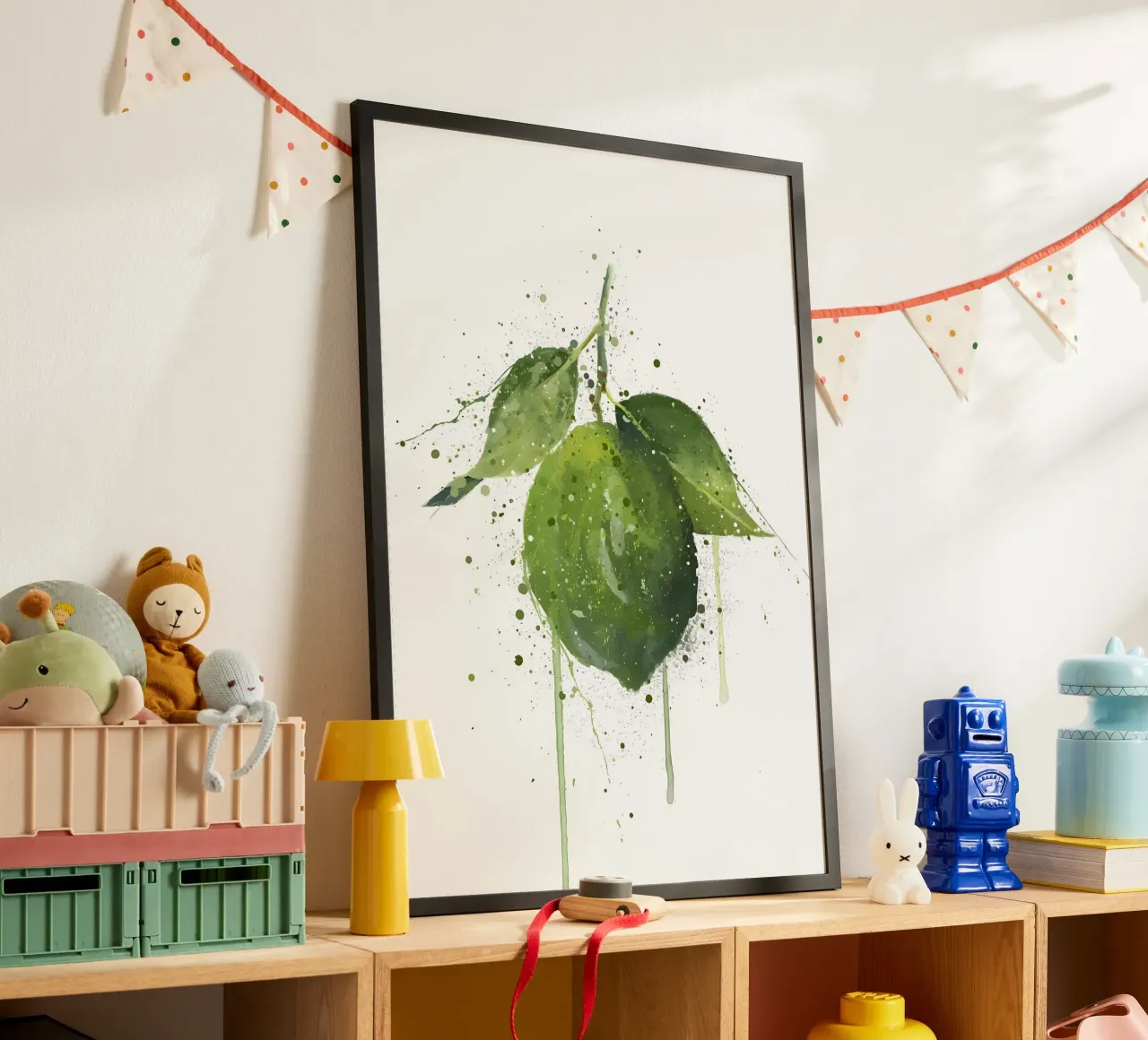 Frutto intero di lime carta hahnemühle da Mimi