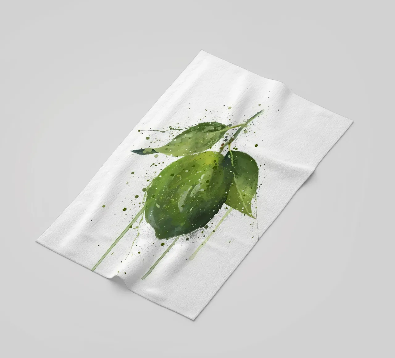 Frutto intero di lime telo mare da Mimi