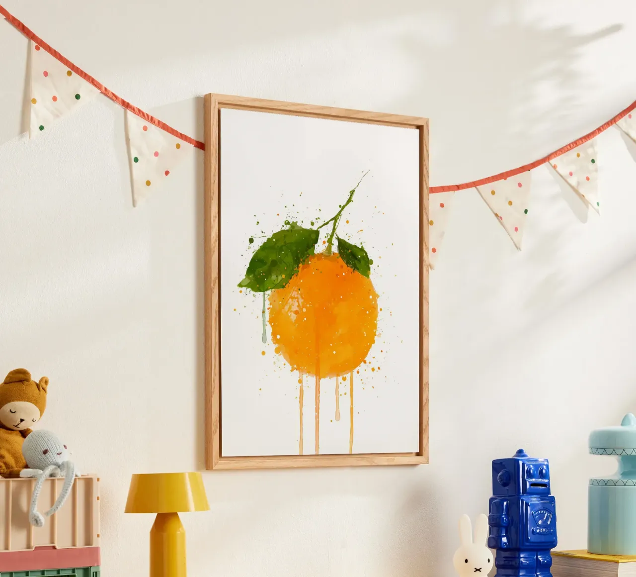 Arancia intera plexiglass da Mimi