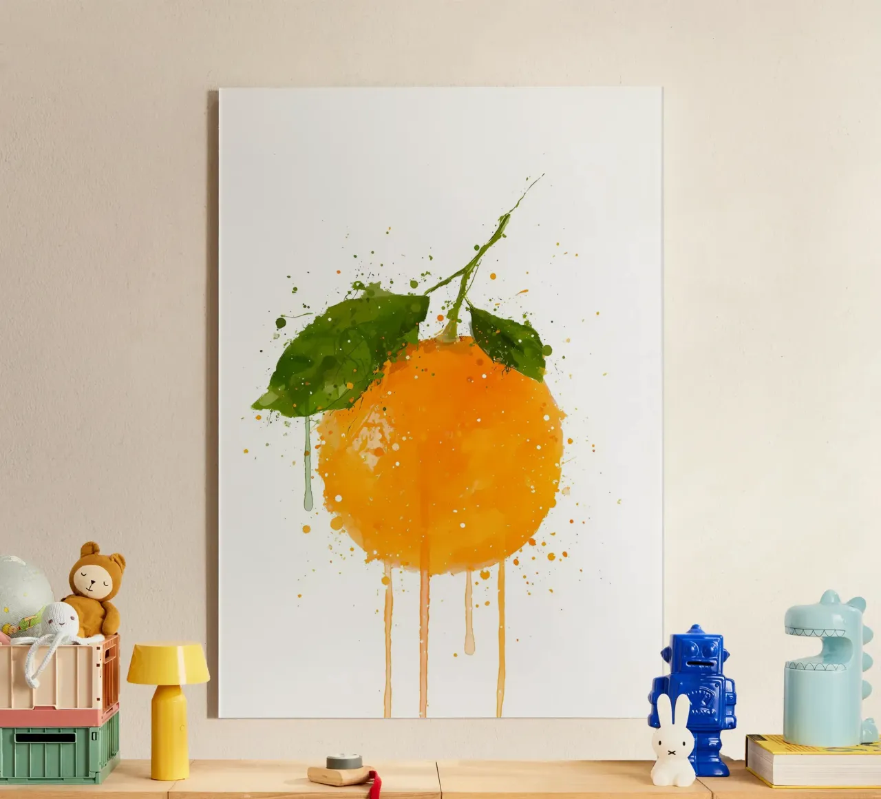 Arancia intera plexiglass da Mimi