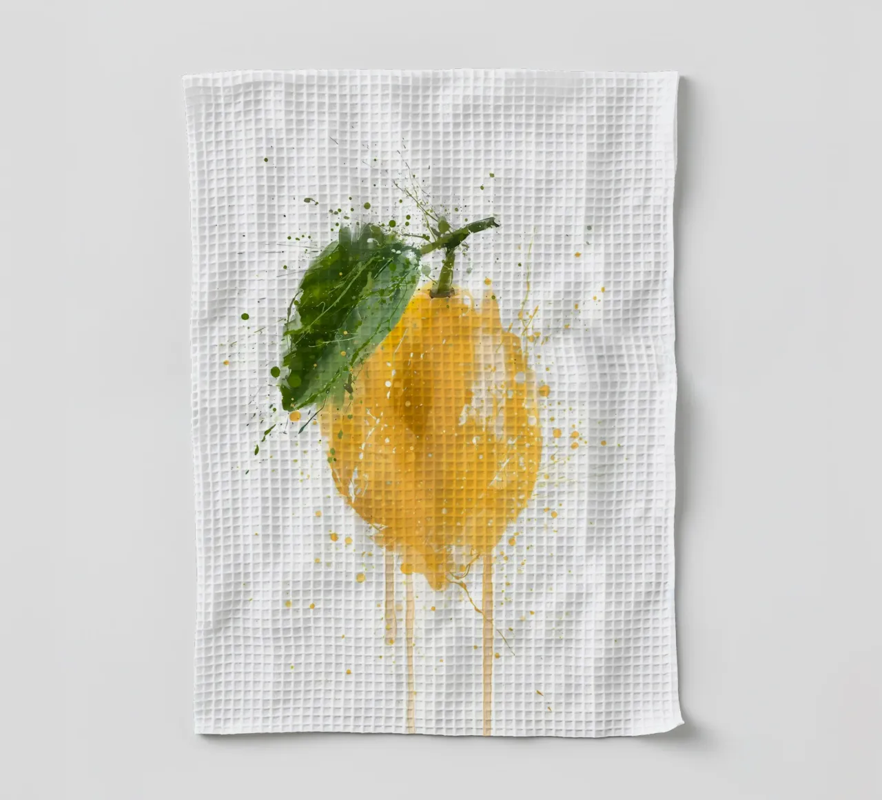 Limone intero canovaccio da cucina da Mimi