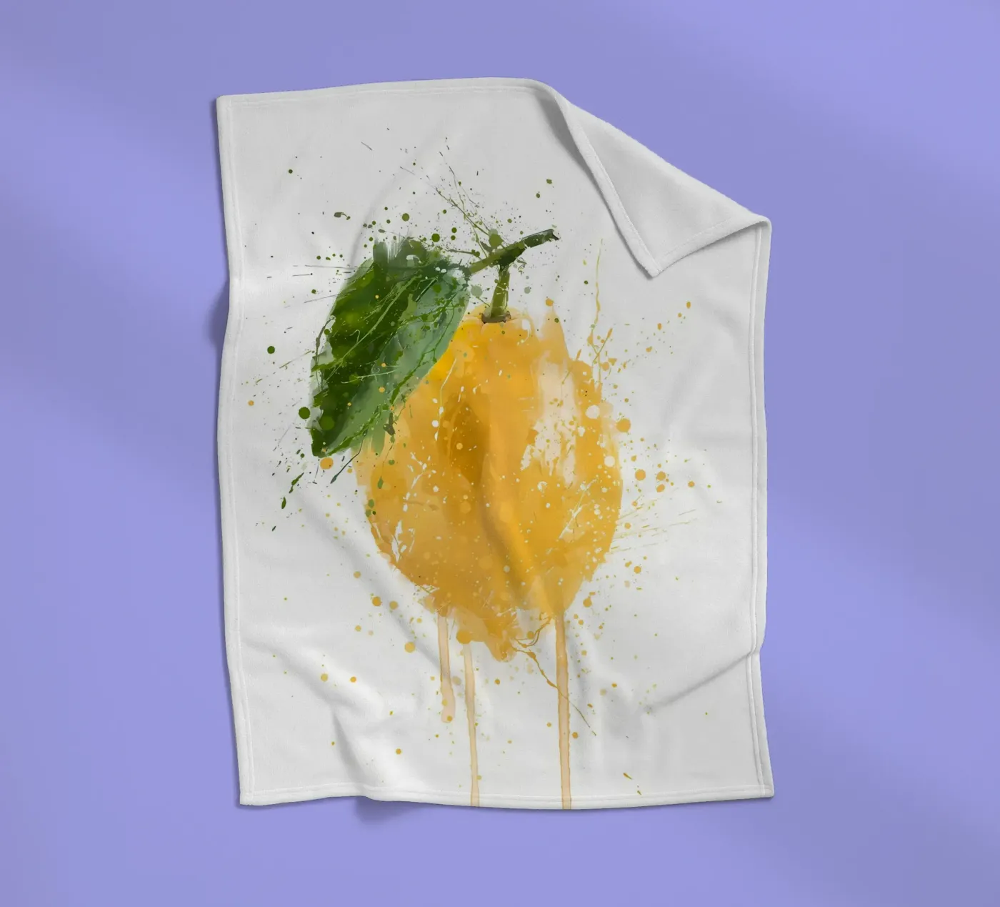 Limone intero coperta in pile da Mimi