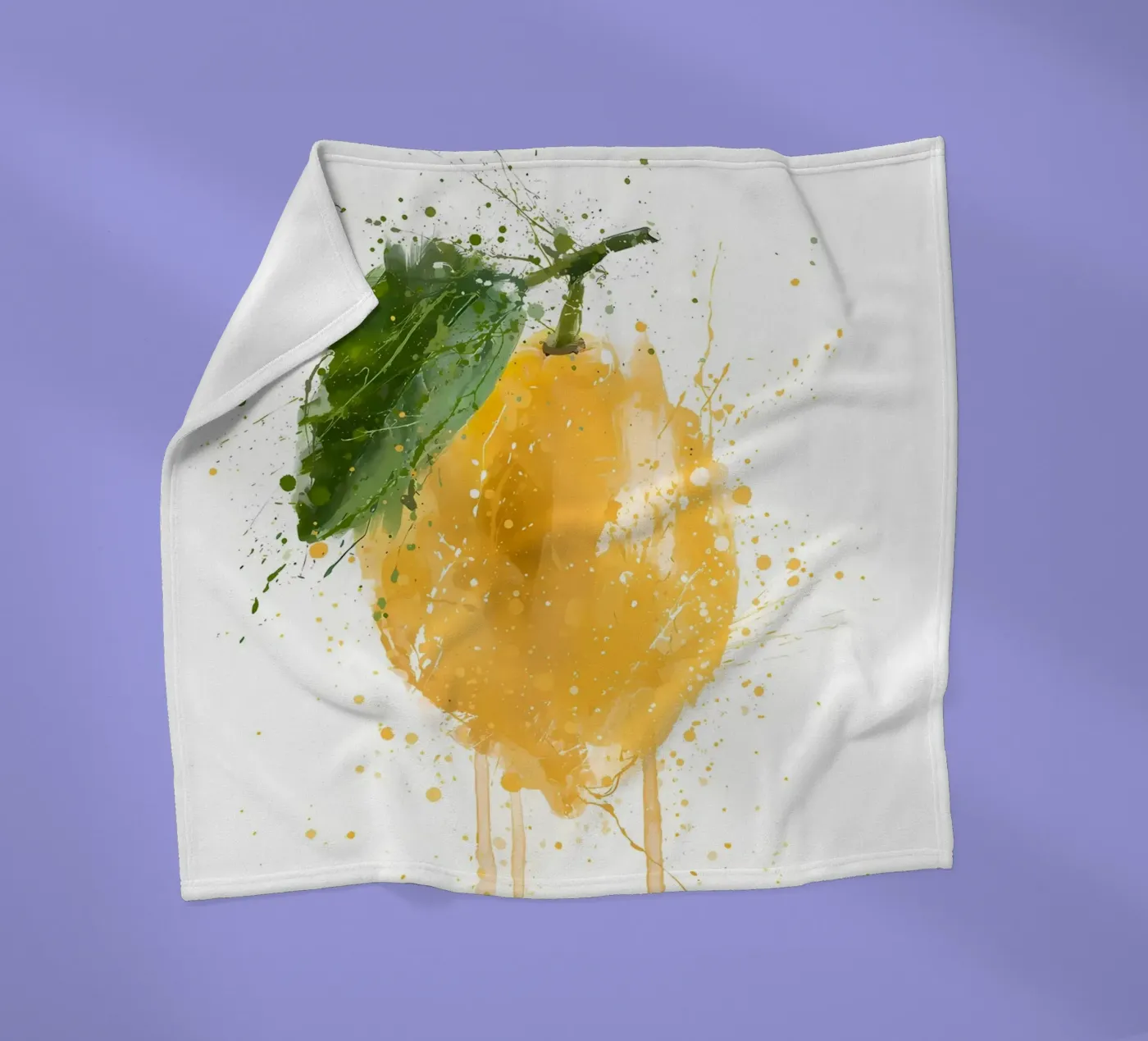 Limone intero coperta in pile da Mimi