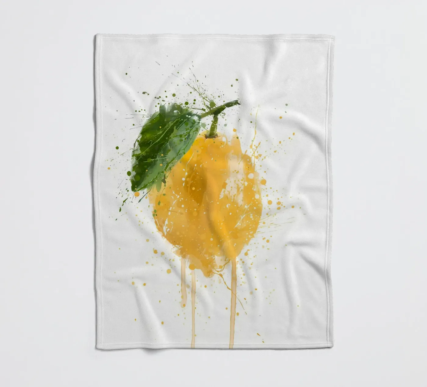 Limone intero coperta in pile da Mimi