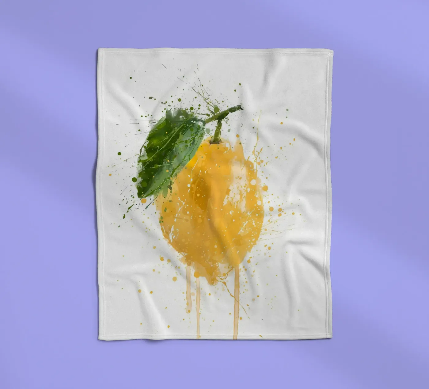 Limone intero coperta in pile da Mimi