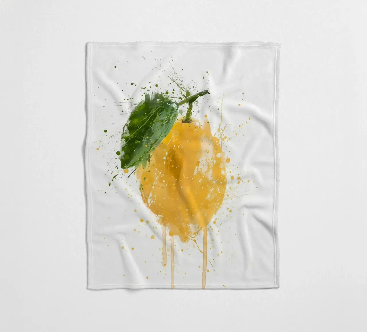 Limone intero coperta in pile da Mimi