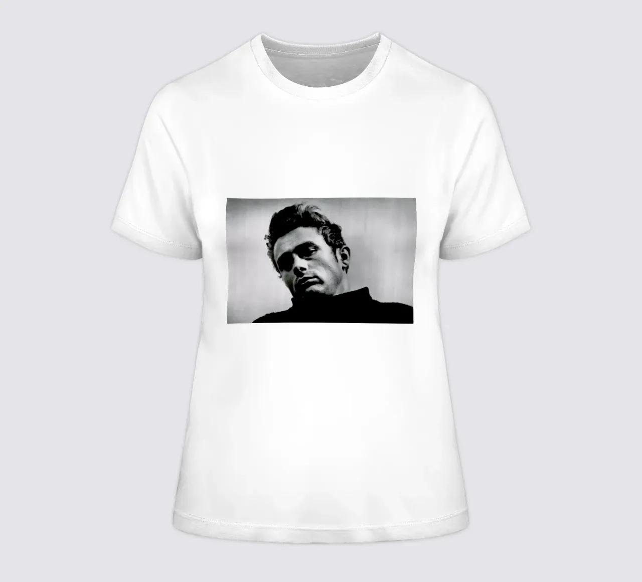 James Dean, 1955 t-shirt da donna da Gallery Print and Art Limited