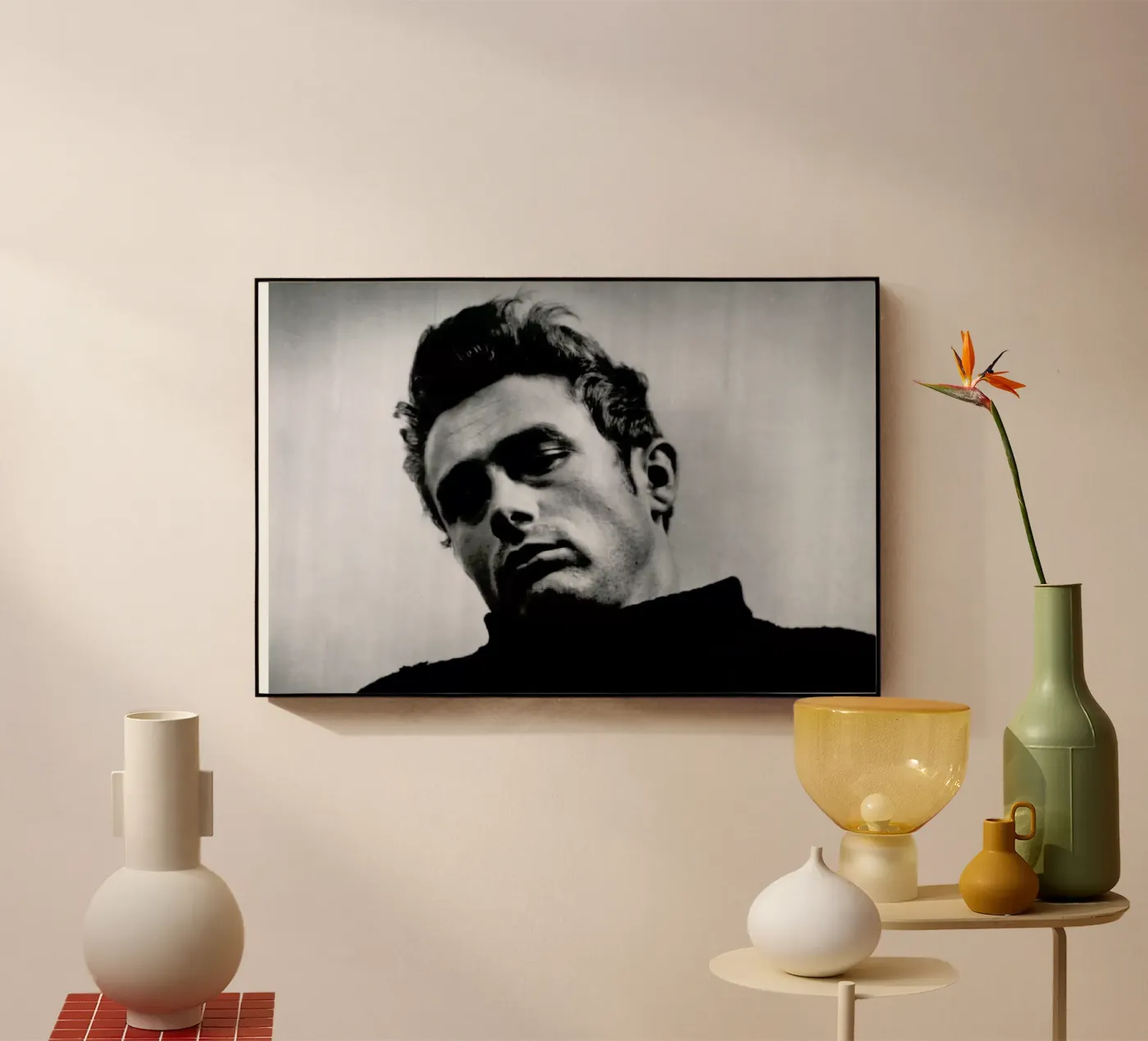 James Dean, 1955 plexiglass da Gallery Print and Art Limited