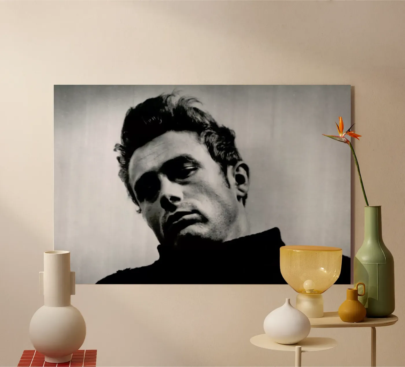 James Dean, 1955 plexiglass da Gallery Print and Art Limited