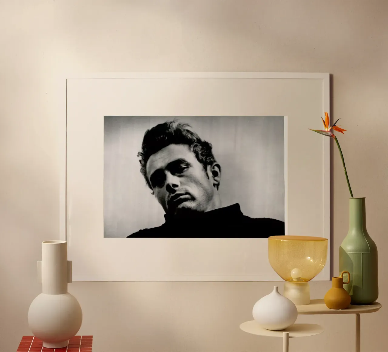 James Dean, 1955 carta hahnemühle da Gallery Print and Art Limited