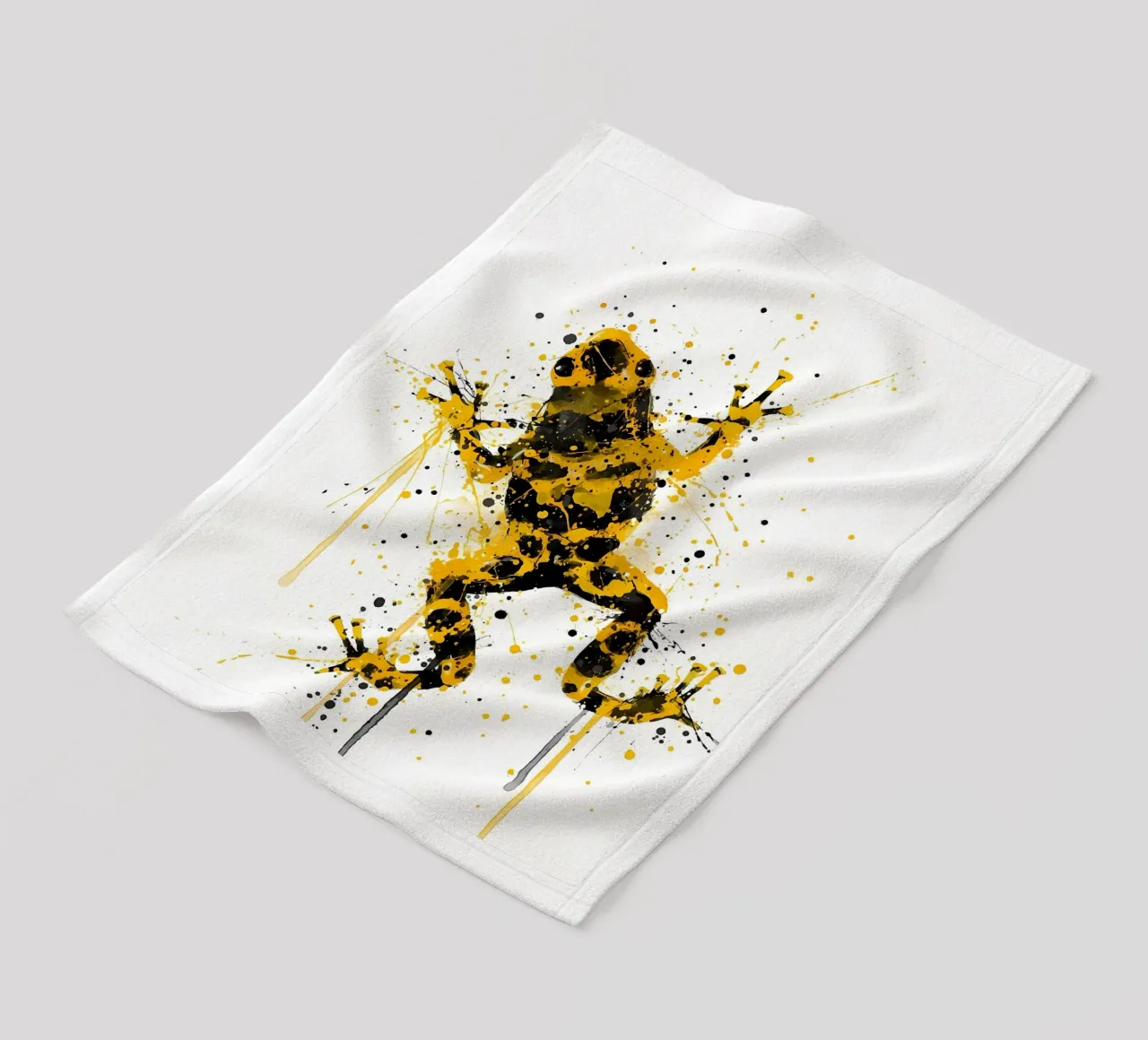 Frog Poison fleece blanket by Nami