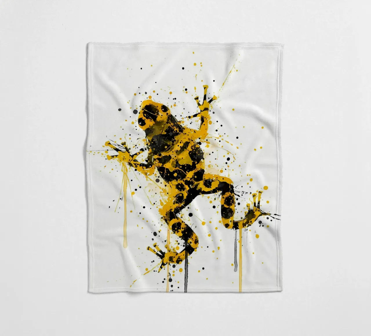 Frog Poison fleece blanket by Nami