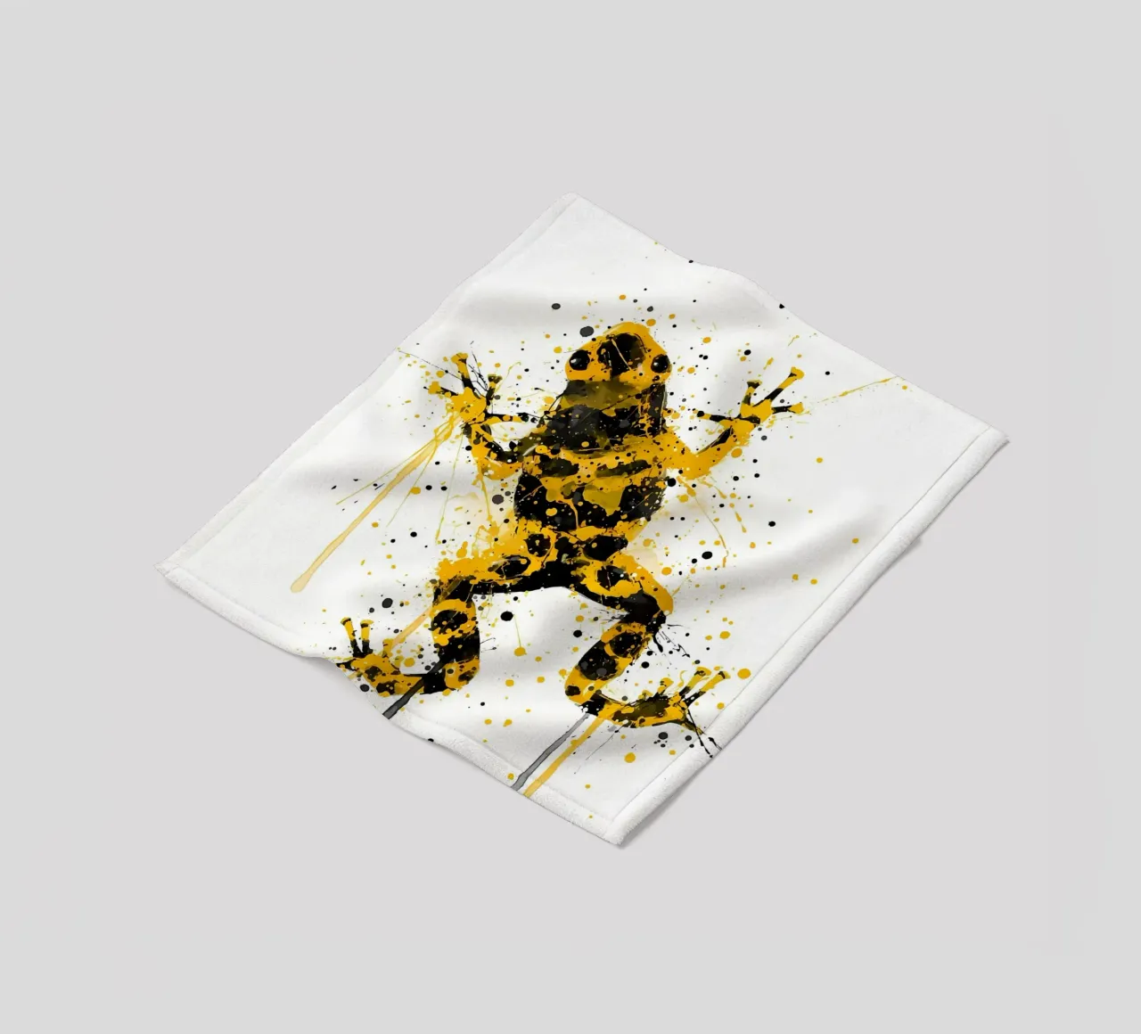 Frog Poison fleece blanket by Nami
