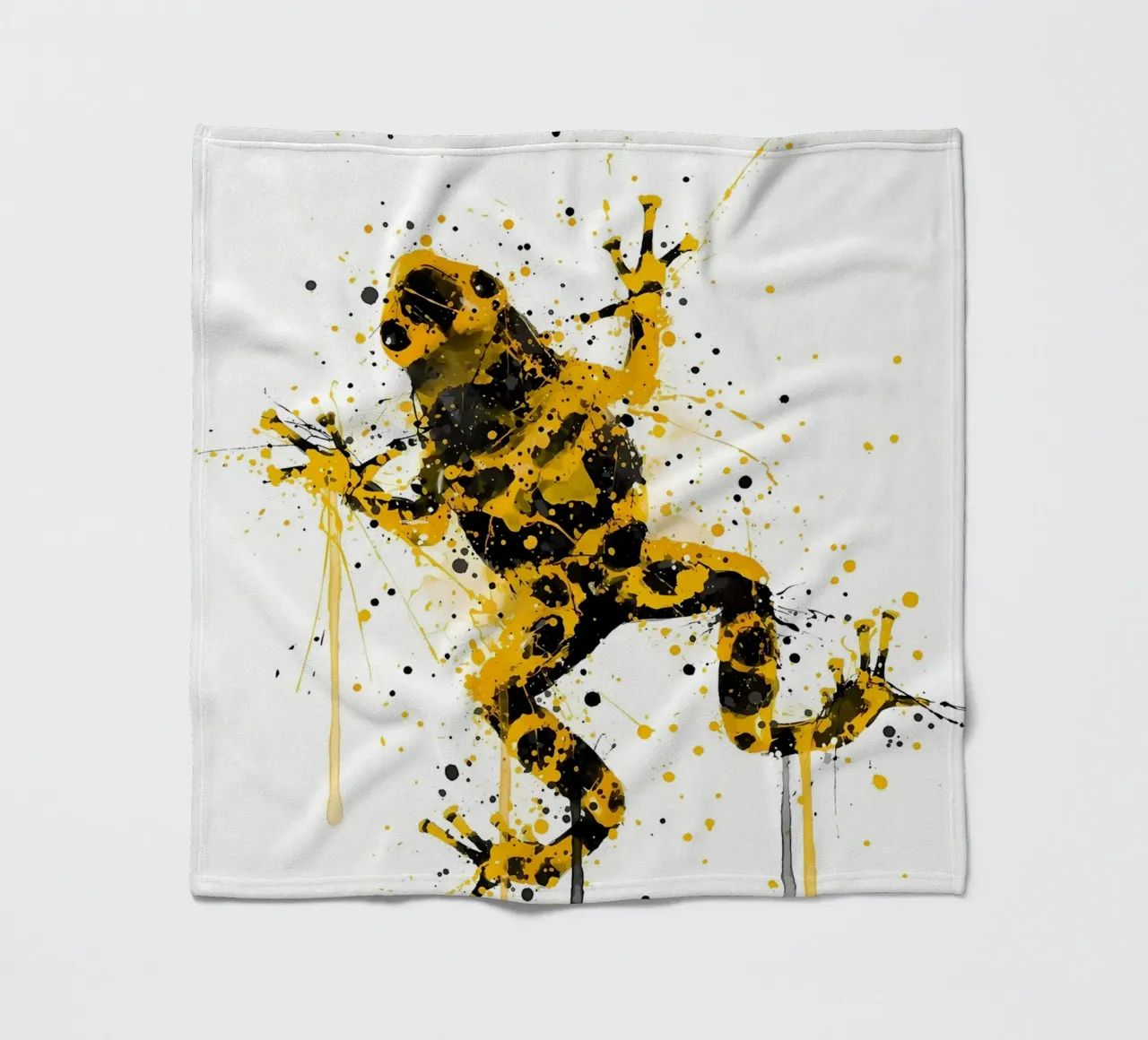 Frog Poison fleece blanket by Nami