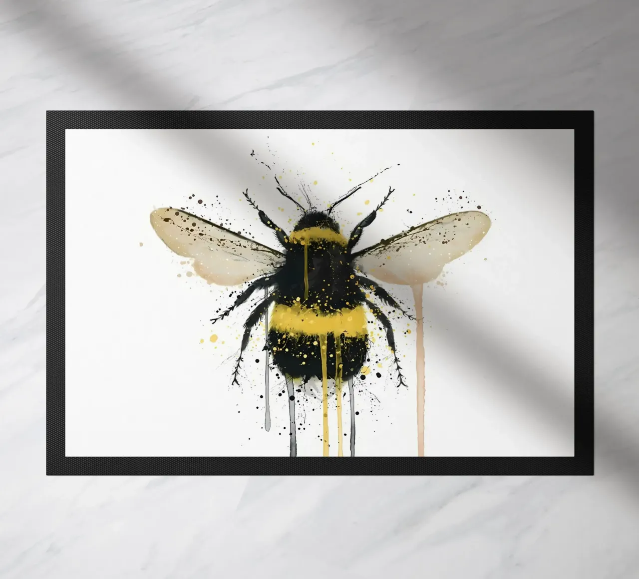 Bumblebee doormat by Nami