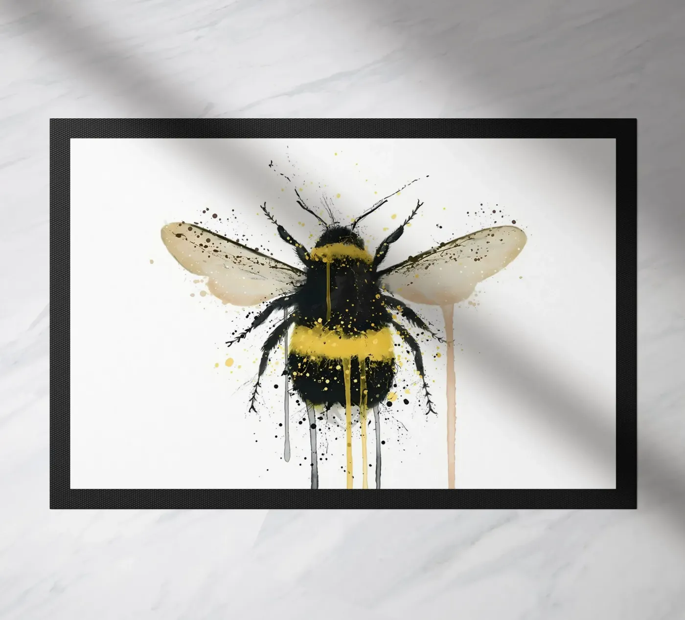 Bumblebee doormat by Nami