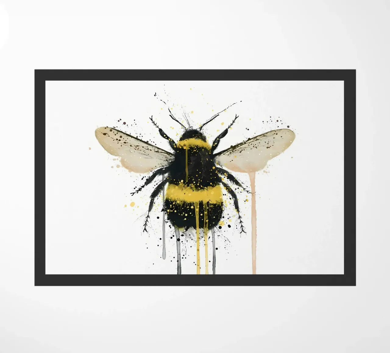 Bumblebee doormat by Nami