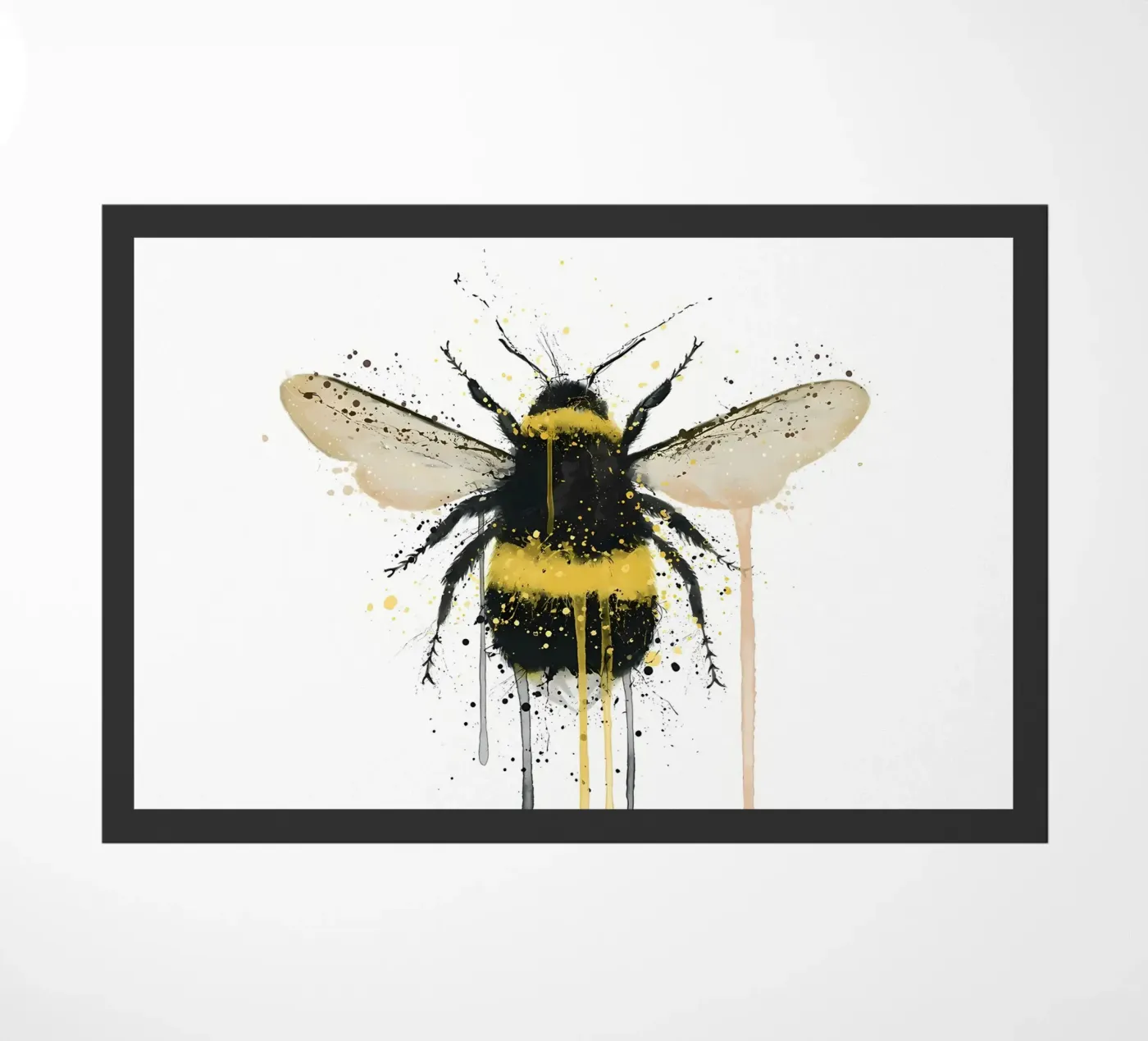 Bumblebee doormat by Nami