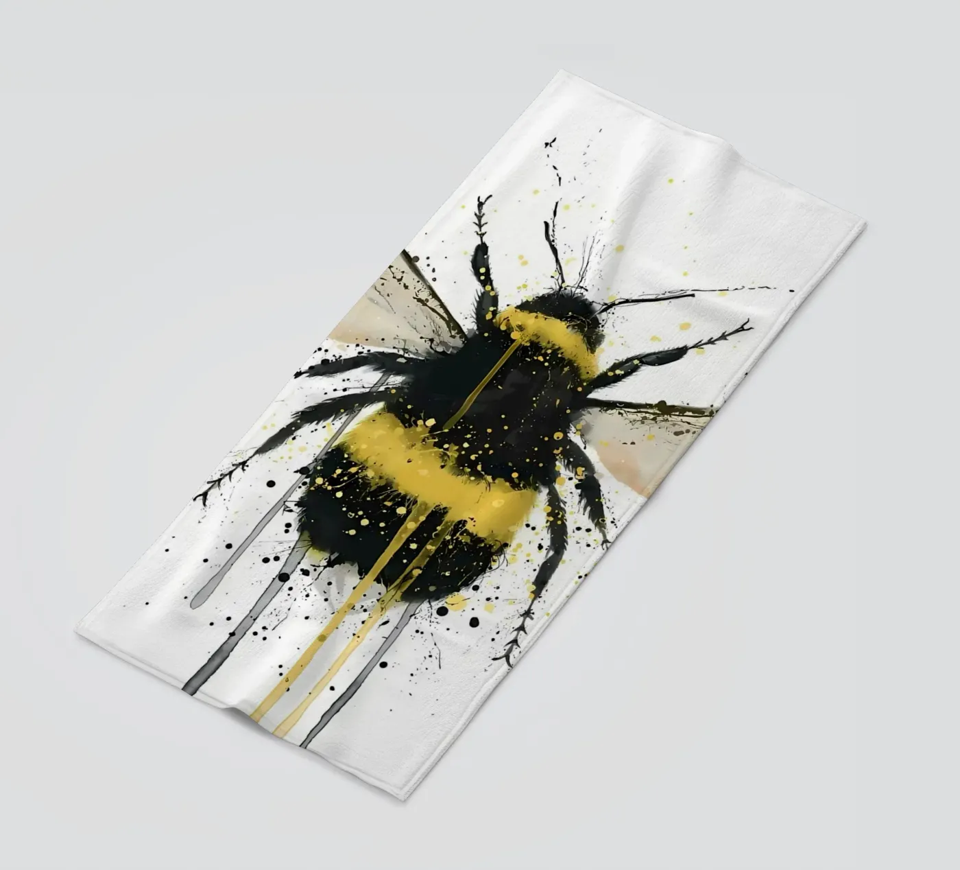 Bumblebee beach towel by Nami