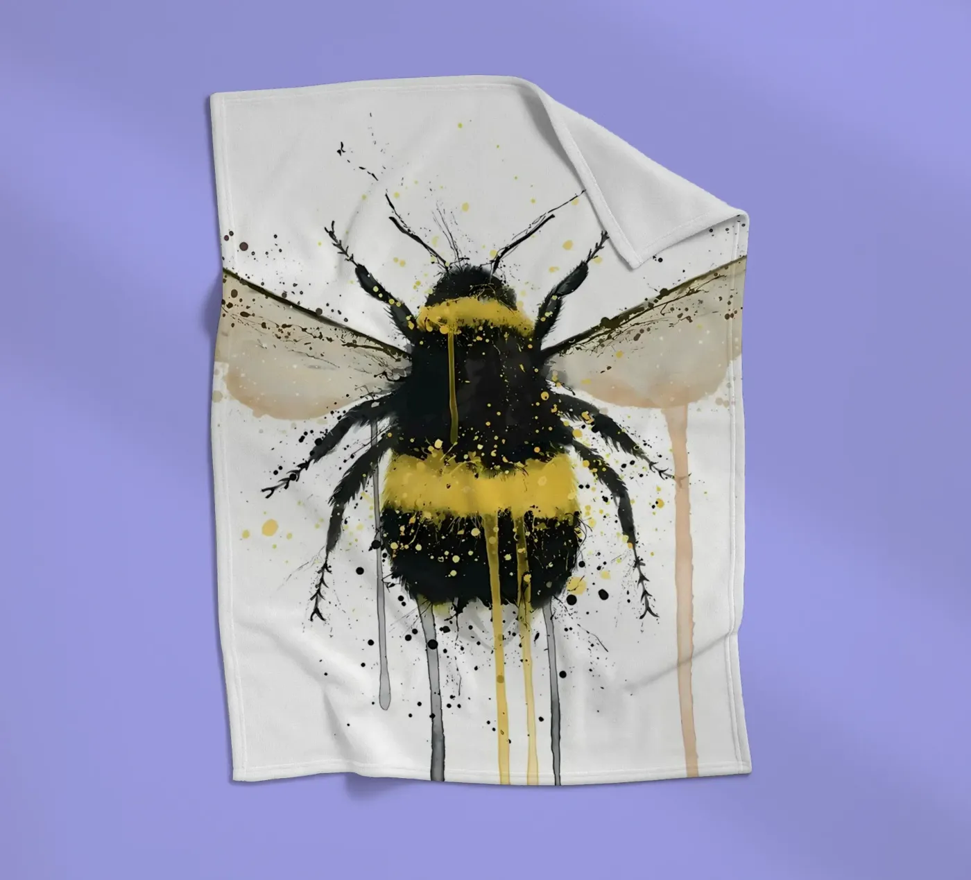 Bourdon plaid polaire de Nami