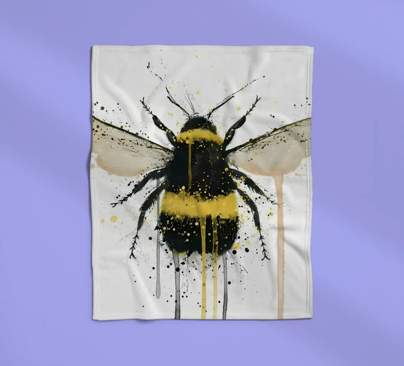 Bumblebee fleecedeken van Nami