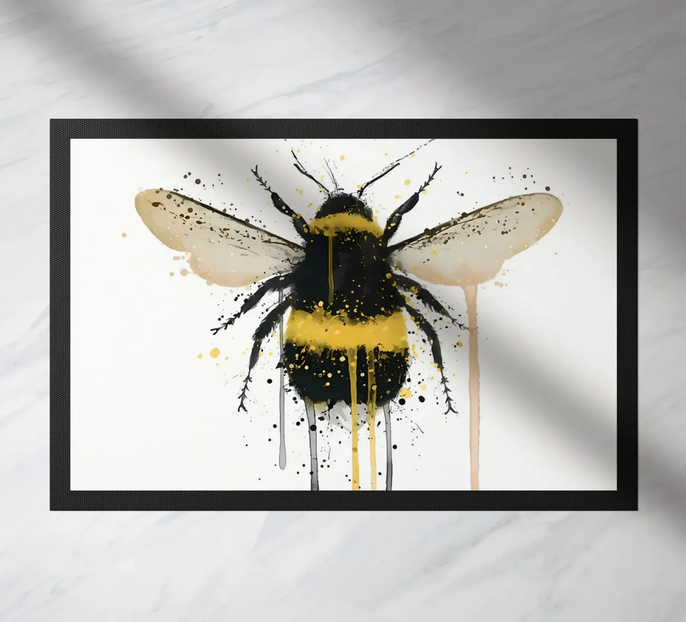 Bumblebee doormat by Nami