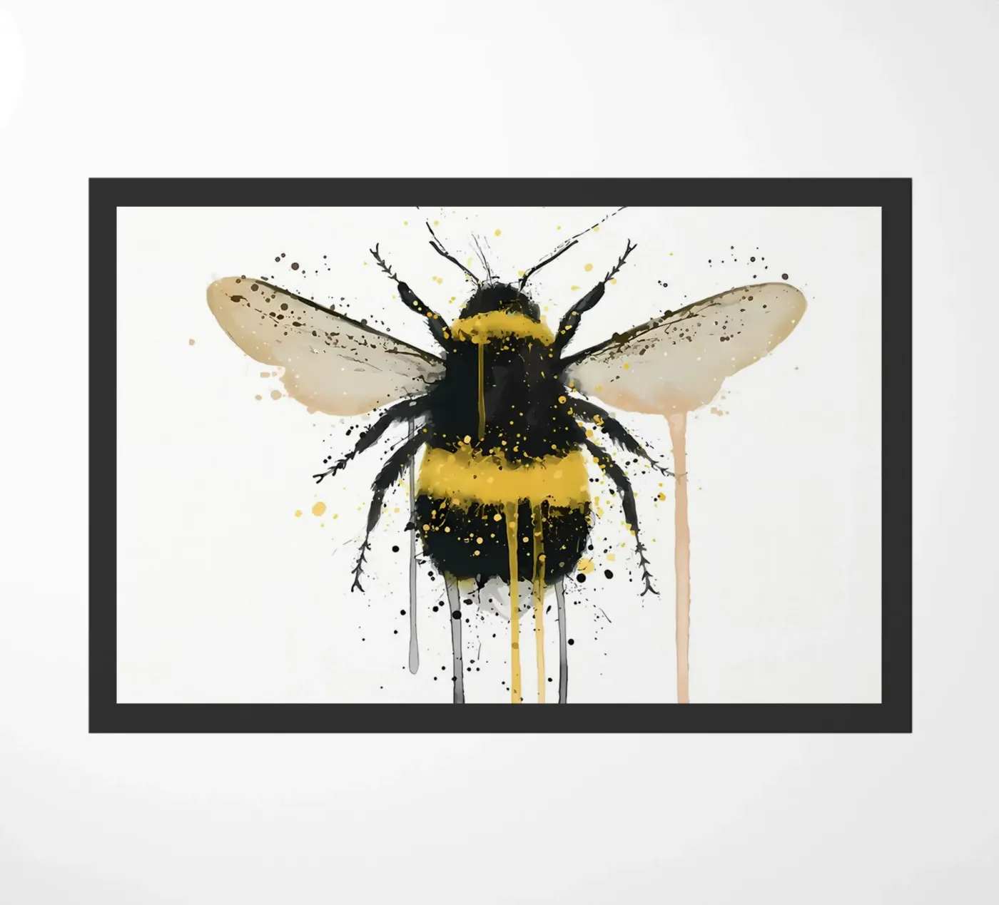 Bumblebee doormat by Nami