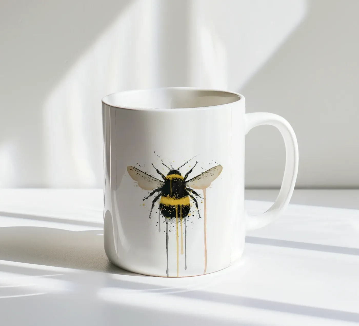 Bumblebee ceramic mug by Nami