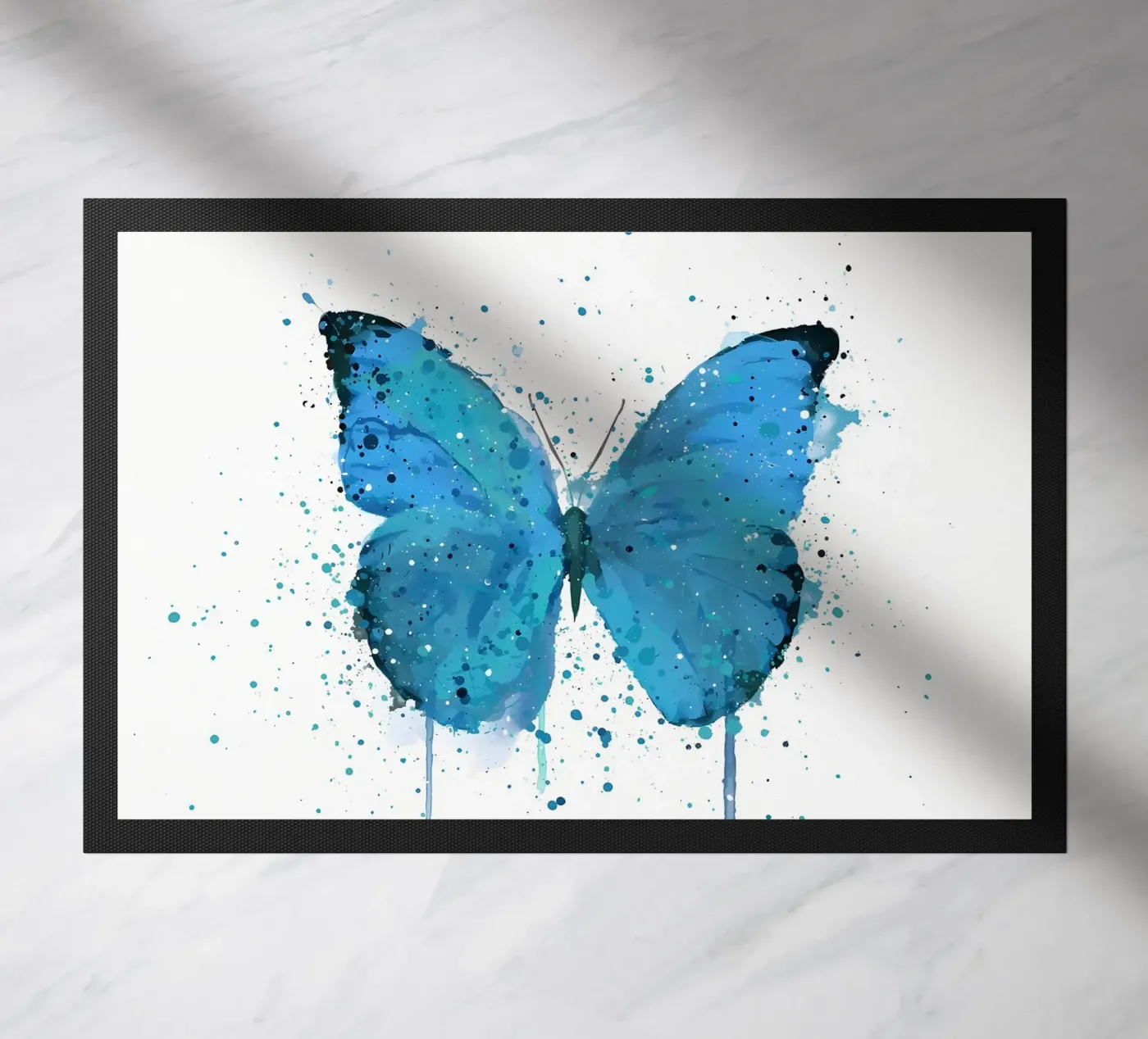 Vlinder Morpho deurmat van Nami