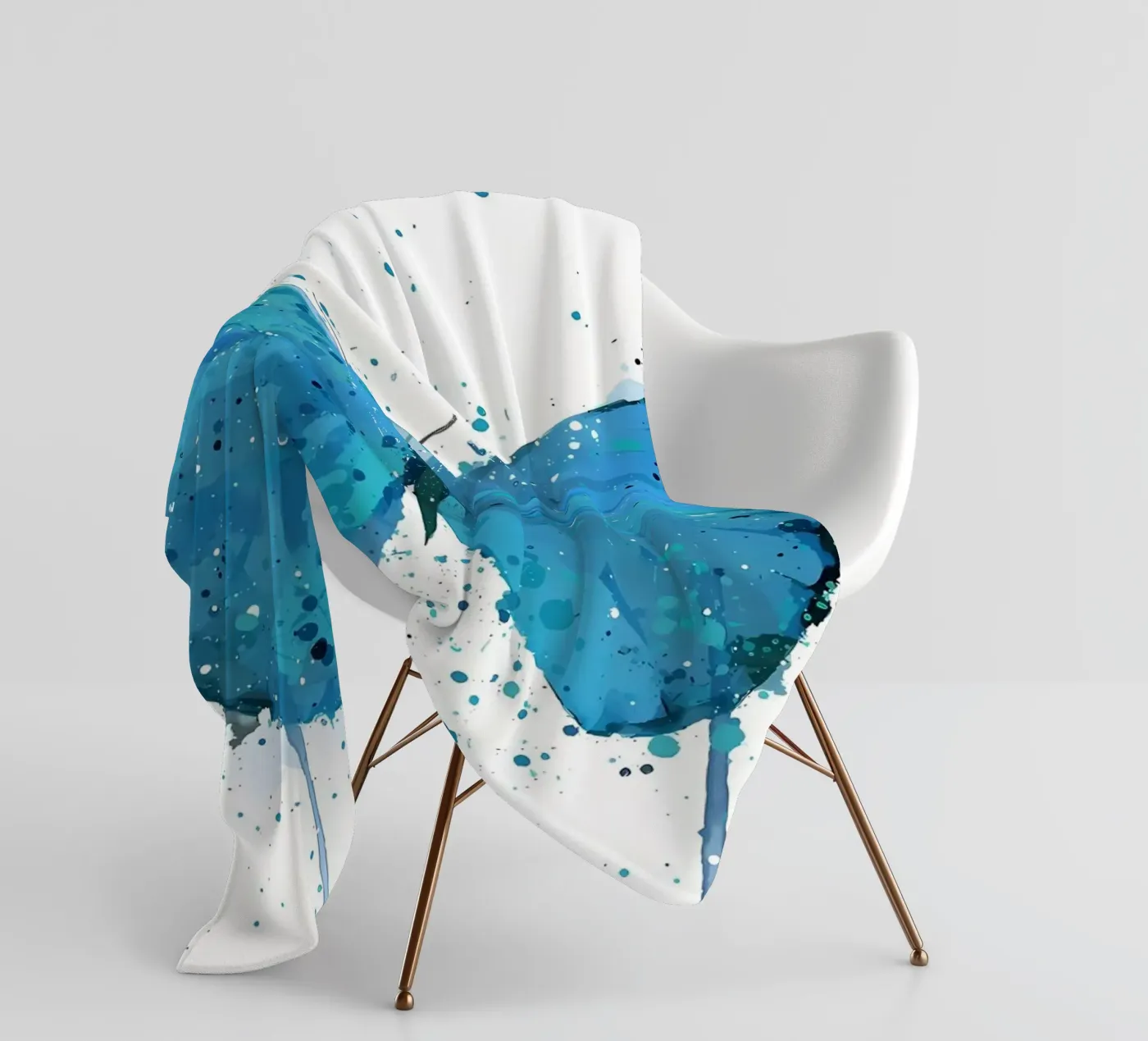 Vlinder Morpho fleecedeken van Nami