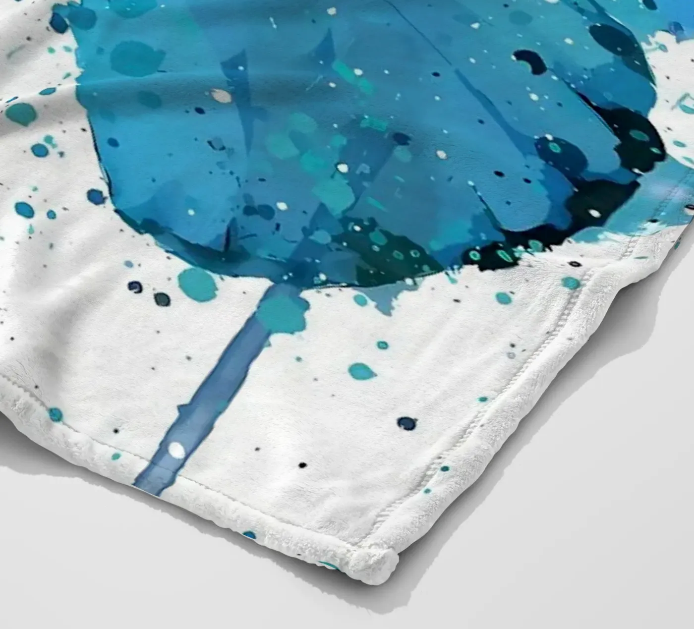 Vlinder Morpho fleecedeken van Nami