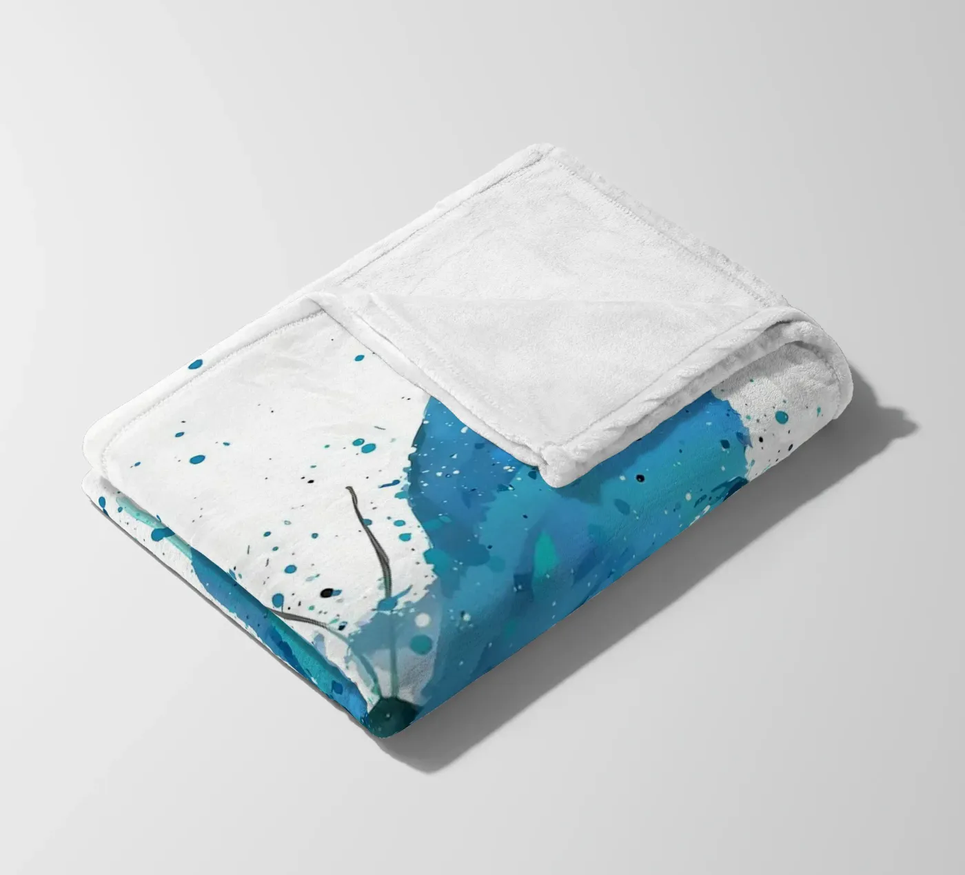 Vlinder Morpho fleecedeken van Nami