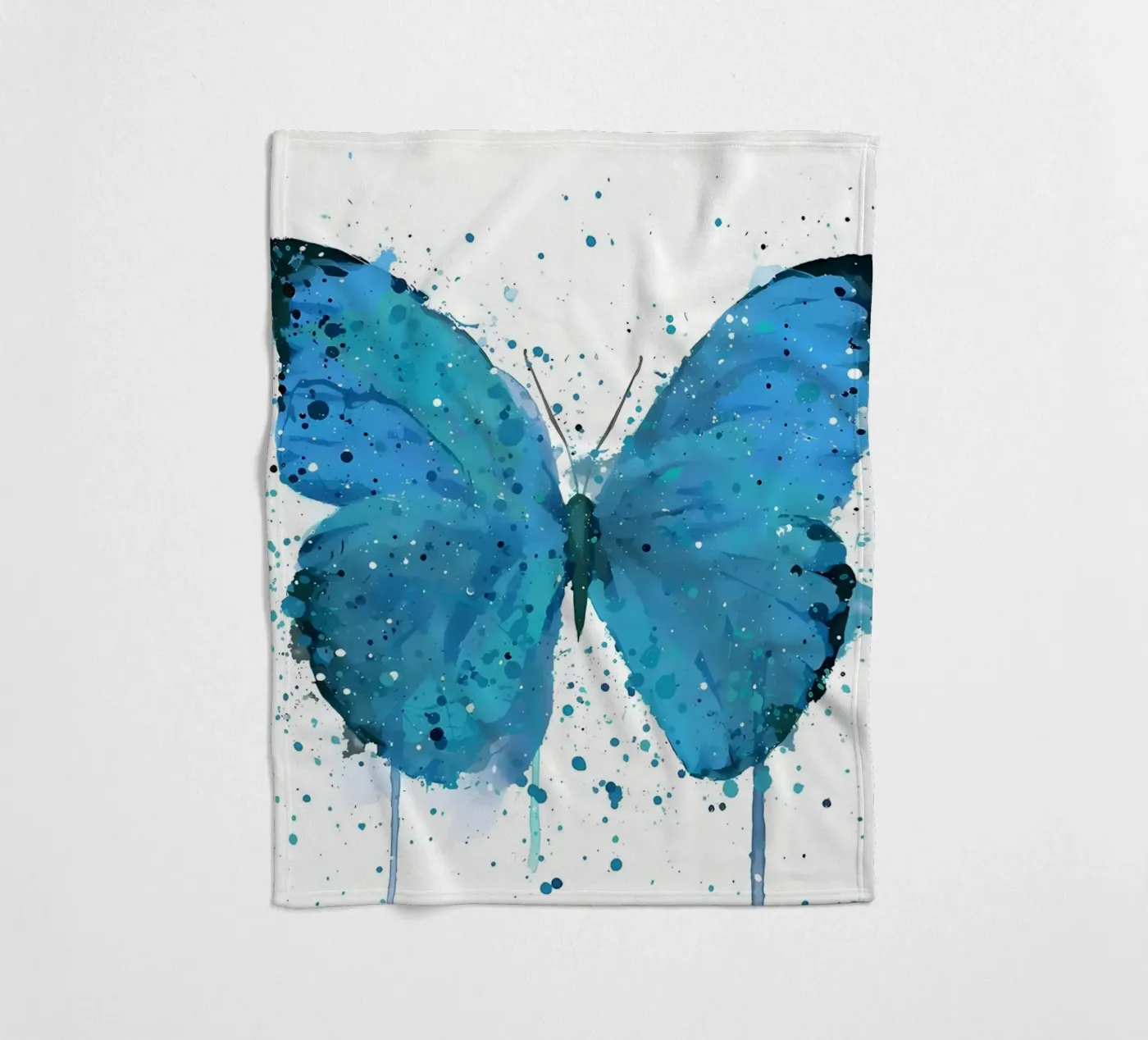 Butterfly Morpho coperta in pile da Nami
