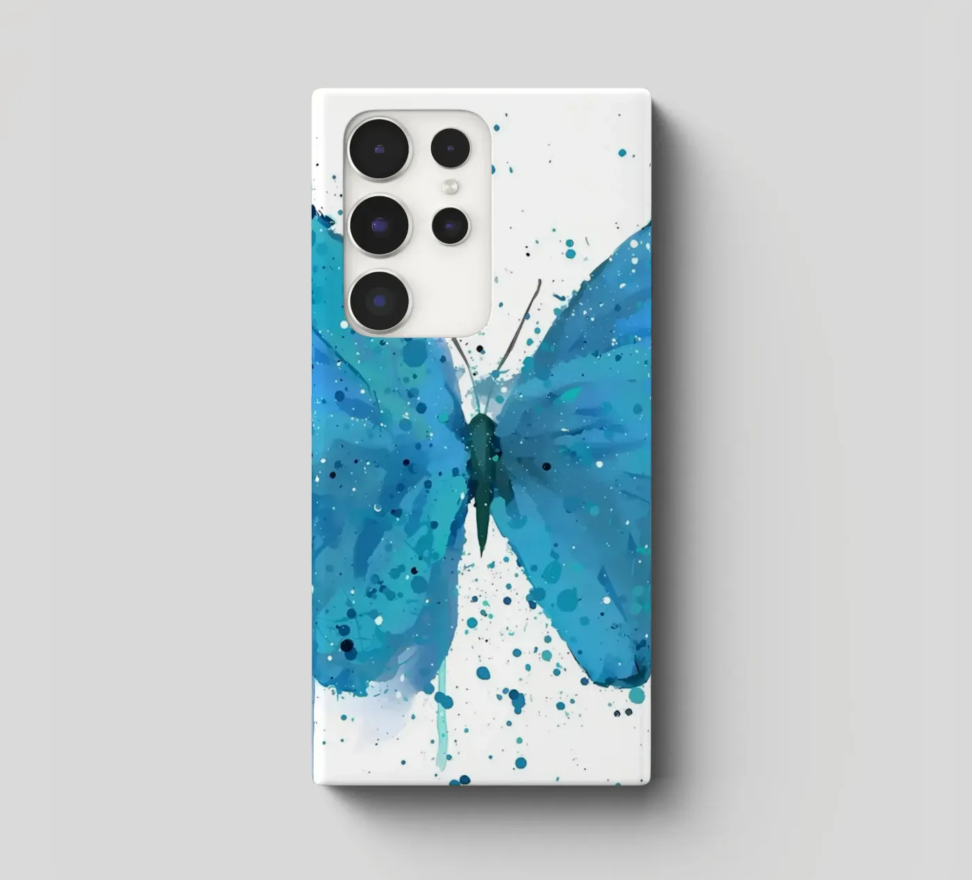 Farfalla Morpho cover samsung da Nami