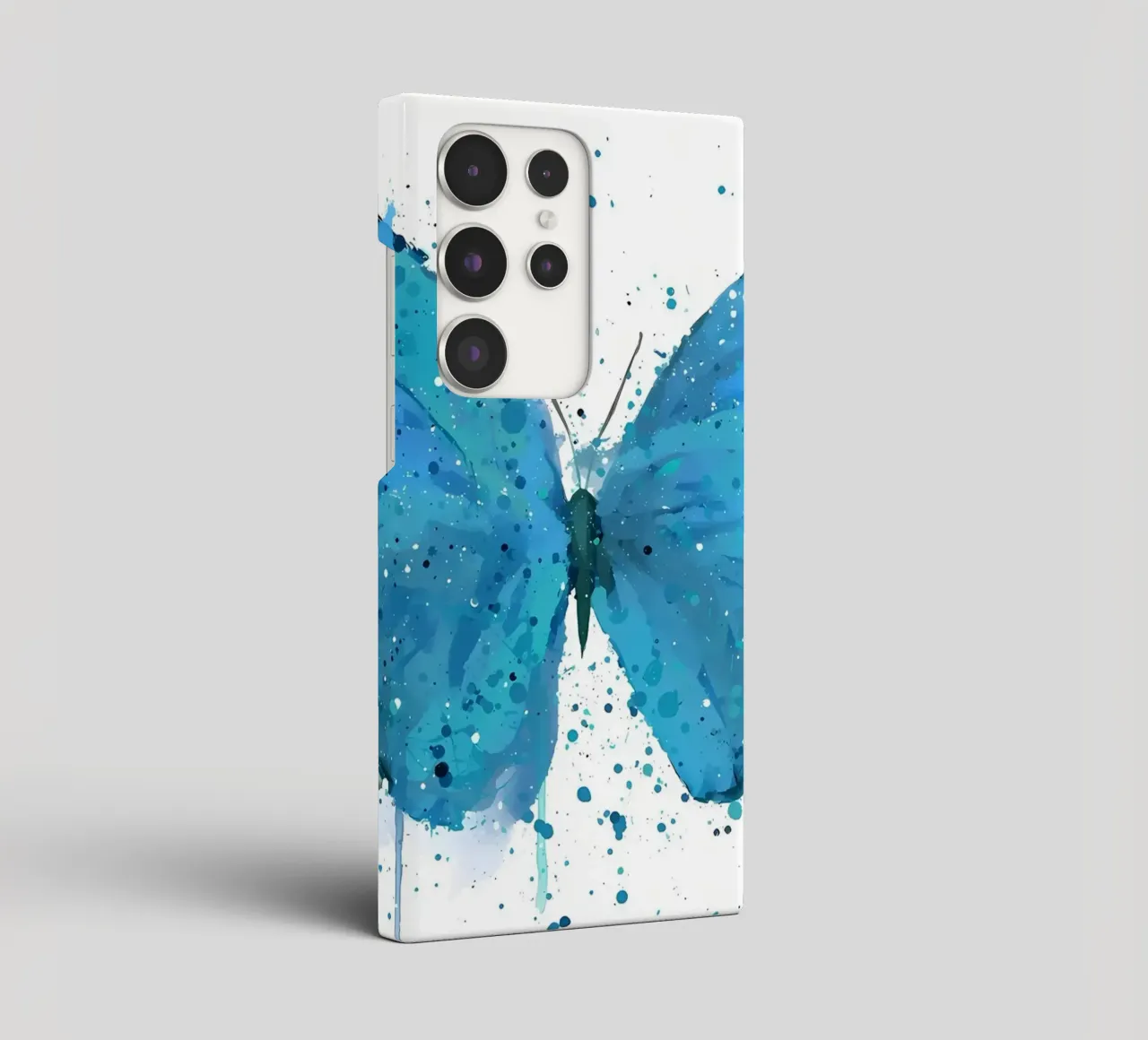 Farfalla Morpho cover samsung da Nami