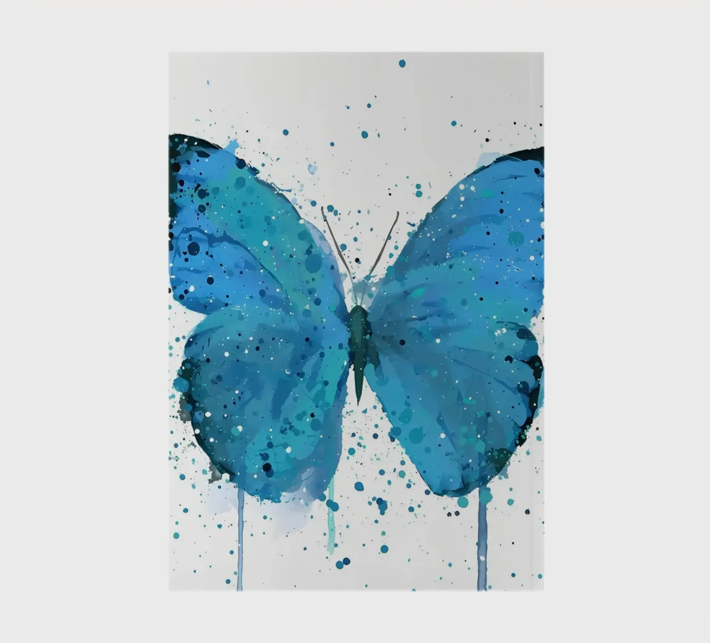 Farfalla Morpho quaderno da Nami