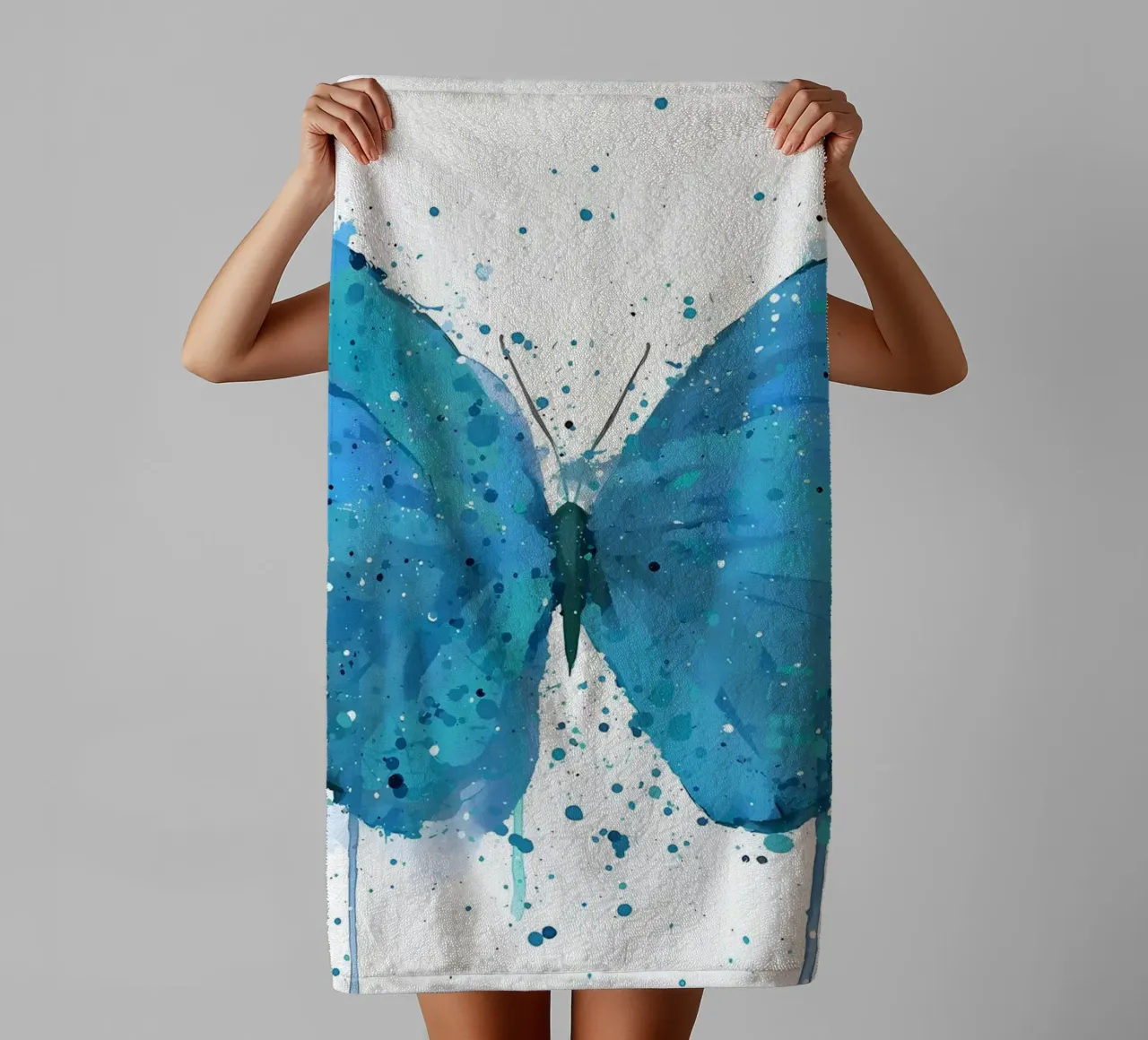 Farfalla Morpho asciugamano da bagno da Nami