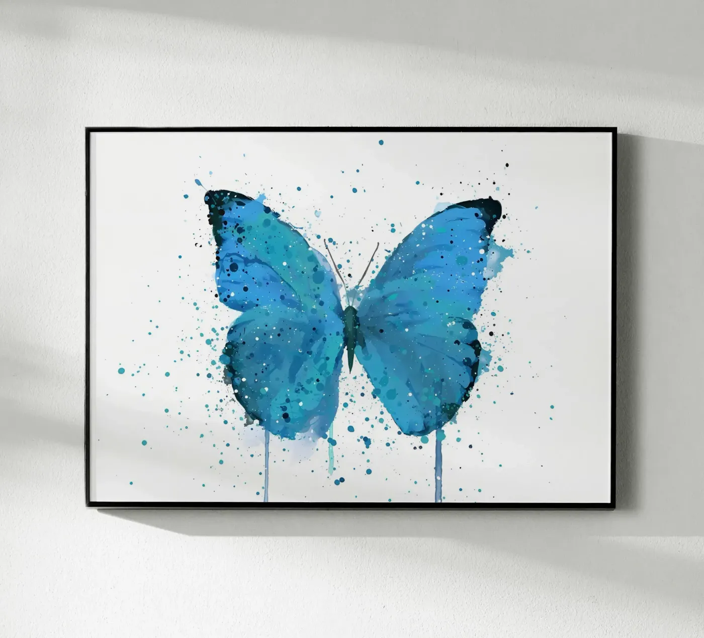 Farfalla Morpho plexiglass da Nami