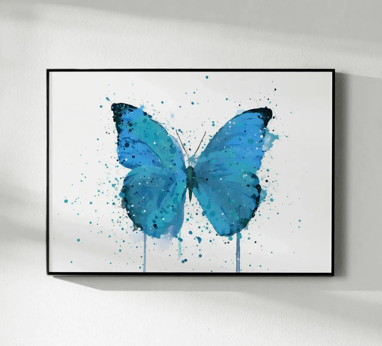 Farfalla Morpho plexiglass da Nami