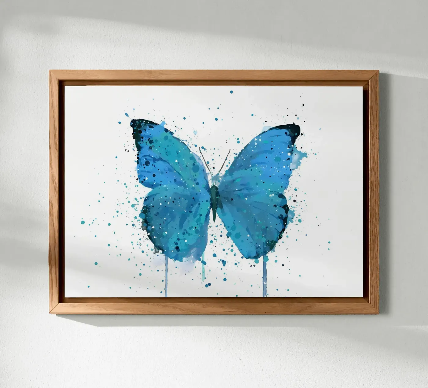 Vlinder Morpho forex-plaat van Nami